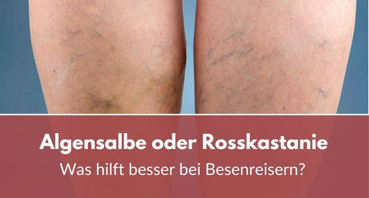 Algensalbe oder Rosskastanie